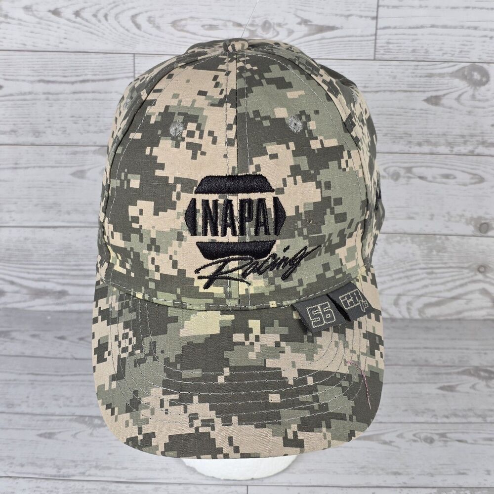 NAPA Racing Camo Martin Truex‎ Jr, & Ron Capps Cap